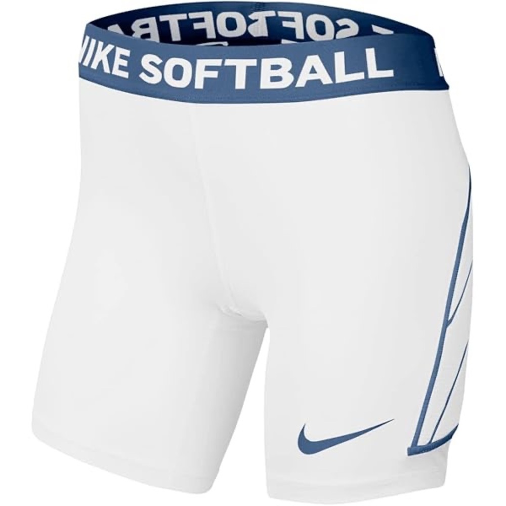 Nike Dri-Fit Big Kids (Girls) Slider Softball Shorts (AV6843-101)